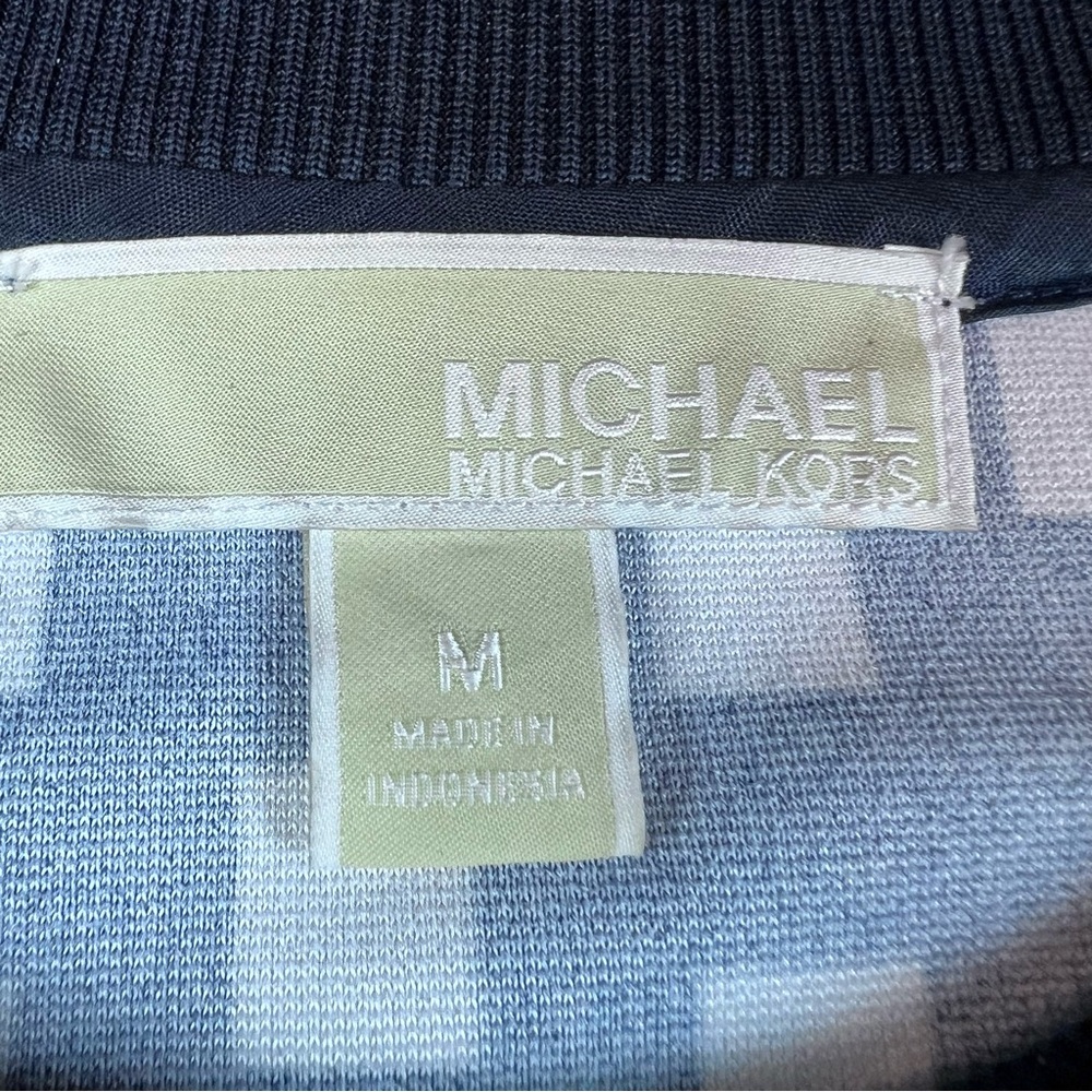 Michael Michael Kors Check Pattern Pullover Long … - image 8